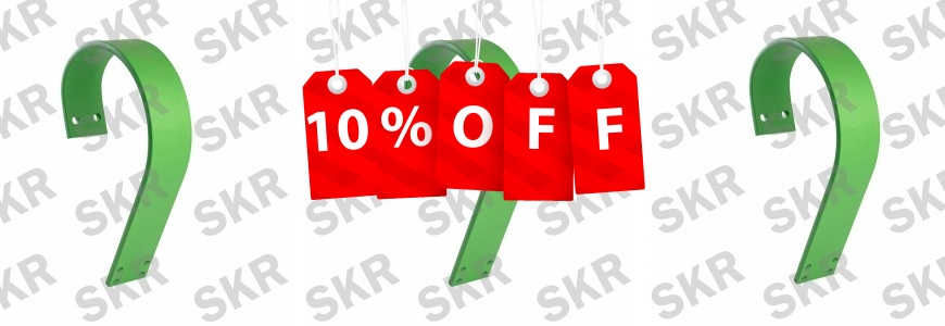 Получи скидку 10% на дисковые стойки!